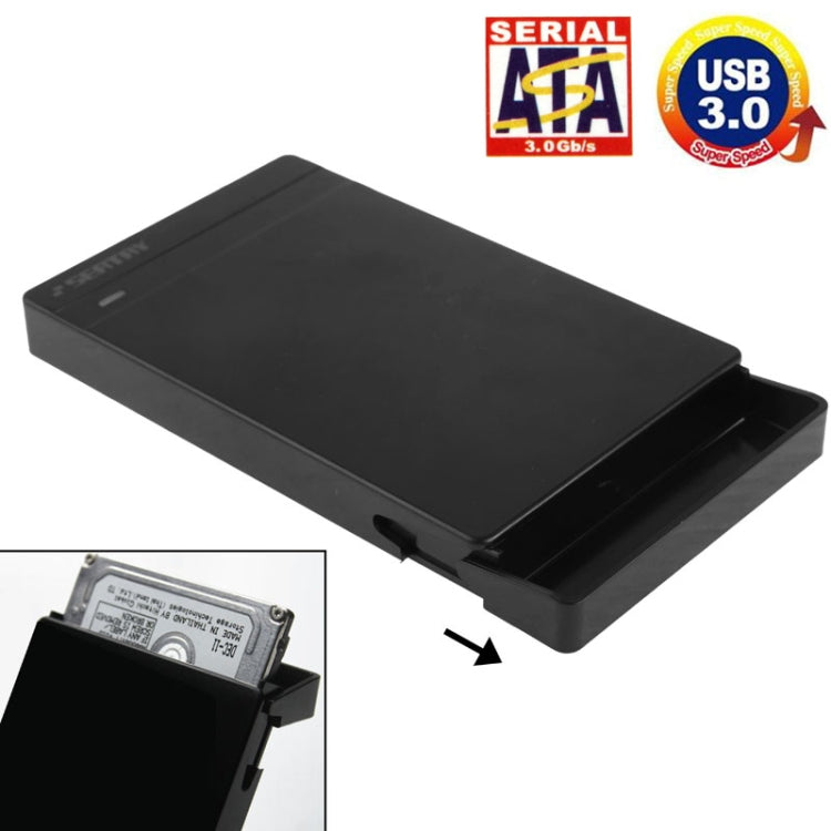 Custodia esterna HDD/SSD SATA da 2,5 pollici, senza attrezzi, interfaccia USB 3.0