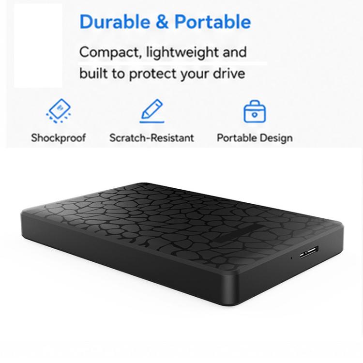 Custodia esterna HDD/SSD SATA da 2,5 pollici, senza attrezzi, interfaccia USB 3.0