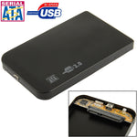 Custodia esterna per HDD SATA da 2,5 pollici, dimensioni: 126 mm x 75 mm x 13 mm, SATA (Black), SATA (Silver), SATA (Blue), SATA (Red)