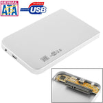 Custodia esterna per HDD SATA da 2,5 pollici, dimensioni: 126 mm x 75 mm x 13 mm, SATA (Black), SATA (Silver), SATA (Blue), SATA (Red)