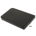 Custodia esterna per HDD SATA da 2,5 pollici, dimensioni: 126 mm x 75 mm x 13 mm, SATA (Black), SATA (Silver), SATA (Blue), SATA (Red)