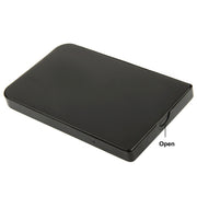Custodia esterna per HDD SATA da 2,5 pollici, dimensioni: 126 mm x 75 mm x 13 mm, SATA (Black), SATA (Silver), SATA (Blue), SATA (Red)
