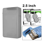 Serbatoio HDD da 2,5 pollici, supporta 2x HDD IDE/SATA da 2,5 pollici