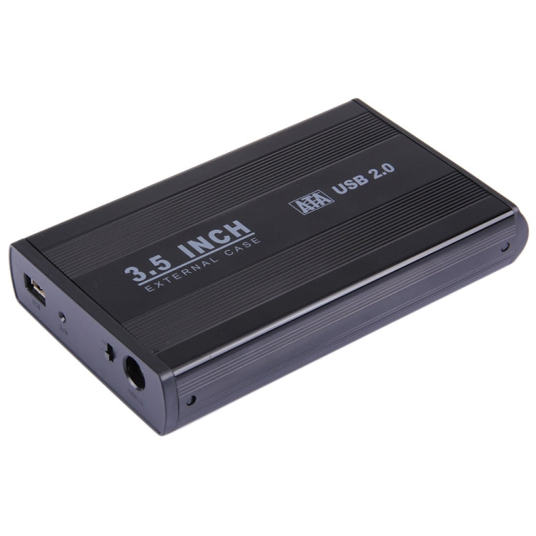 Custodia esterna HDD SATA da 3,5 pollici, supporto USB 2.0, SATA With 2.0A Power, SATA With 1.5A Power