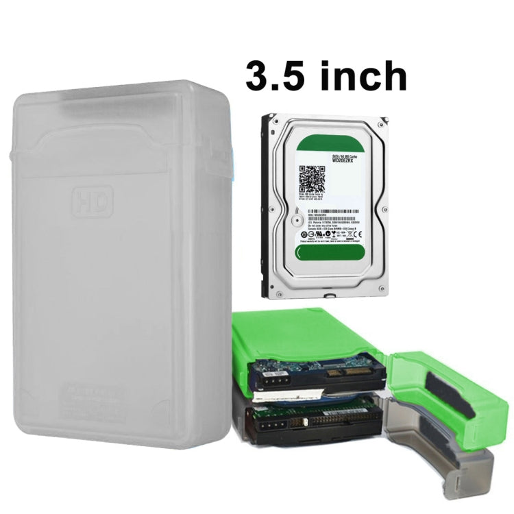 Custodia per scatola di immagazzinaggio in plastica HDD SATA IDE da 3,5 pollici