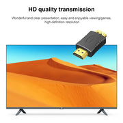 Adattatore HDMI 19 pin maschio a HDMI 19 pin maschio placcato oro, supporto Full HD 1080P, HDMI Male to Male