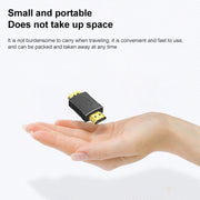 Adattatore HDMI 19 pin maschio a HDMI 19 pin maschio placcato oro, supporto Full HD 1080P, HDMI Male to Male