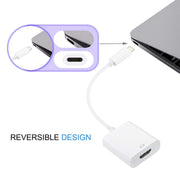 Per MacBook 12 pollici/Chromebook Pixel 2015, HDMI Female (White)