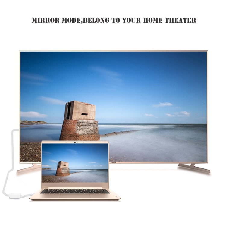 Per MacBook 12 pollici/Chromebook Pixel 2015, HDMI Female (White)