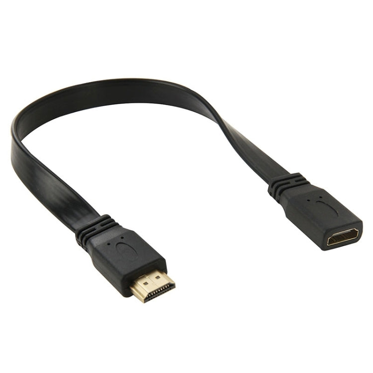 Cavo adattatore connettore HDMI 19 pin maschio a HDMI 19 pin femmina ad alta velocità V1.4 da 30 cm, HDMI AM to AF