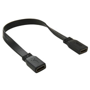 Cavo adattatore connettore HDMI 19 pin femmina a HDMI 19 pin femmina V1.4 ad alta velocità da 30 cm, HDMI AF to AF