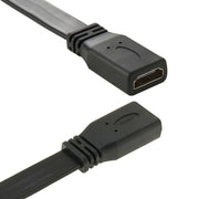 Cavo adattatore connettore HDMI 19 pin femmina a HDMI 19 pin femmina V1.4 ad alta velocità da 30 cm, HDMI AF to AF