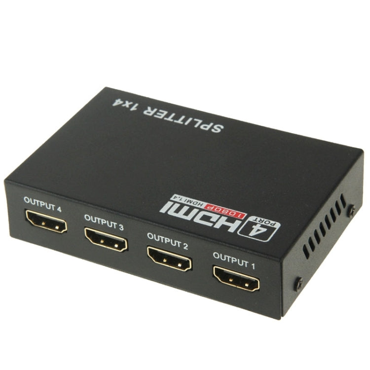 Mini splitter HD 1080P 1x4 HDMI V1.4 per HDTV/STB/DVD/proiettore/DVR, 1x4 HDMI (Mini)