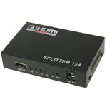 Mini splitter HDMI 1x4 1080P V1.4 per HDTV e proiettori