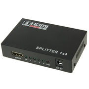 Mini splitter HD 1080P 1x4 HDMI V1.4 per HDTV/STB/DVD/proiettore/DVR, 1x4 HDMI (Mini)