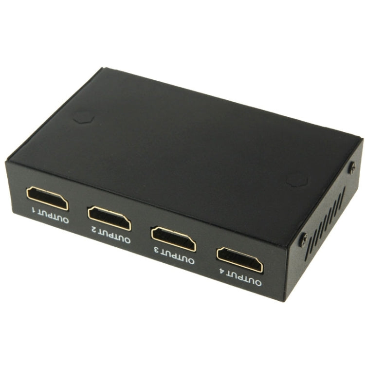 Mini splitter HDMI 1x4 1080P V1.4 per HDTV e proiettori