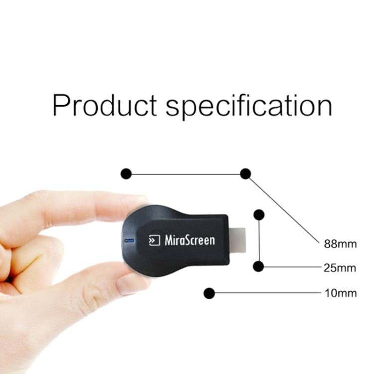 Dongle display WiFi MiraScreen / Dongle ricevitore display DLNA Miracast Airplay