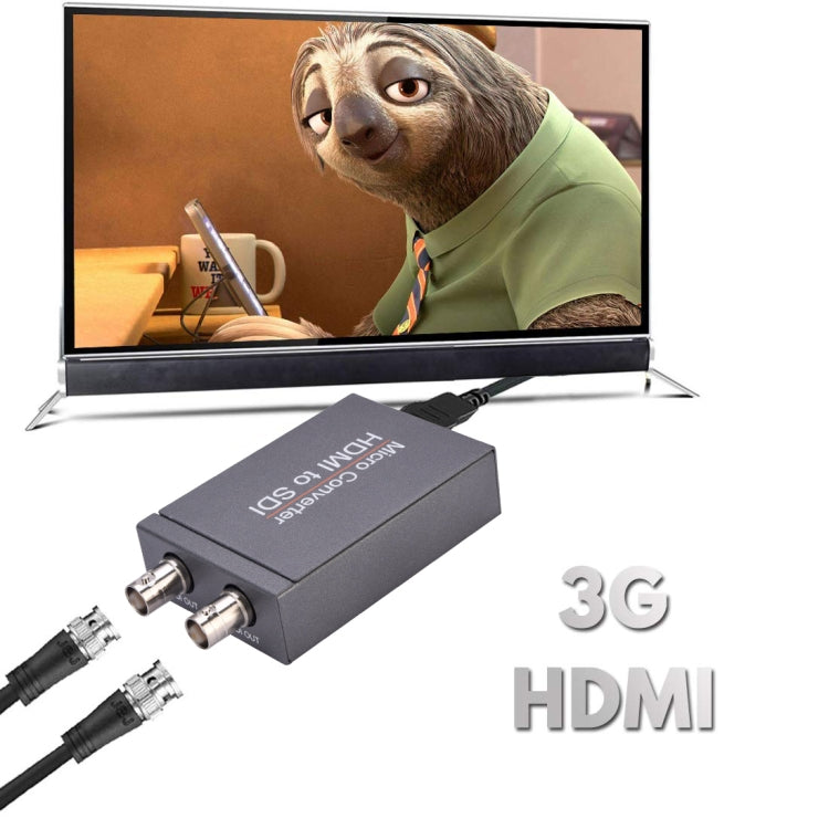 Convertitore di uscita NK-M009 Full HD 1080P da HDMI a 2 x SDI, HDMI to Double 3G-SDI