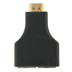 Cavo estensore HDMI doppia porta RJ45 30m Cat5e/6