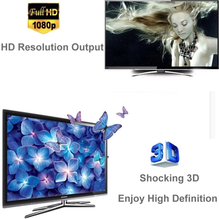 V1.4 Full HD 1080P 1 x 8 Splitter amplificatore HDMI, supporto 3D, 1x8 HDMI, Support 3D