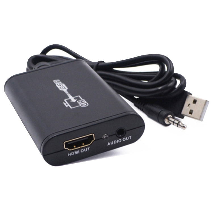 Leader video HD da USB 2.0 a HDMI per HDTV, supporto Full HD 1080P, USB 2.0