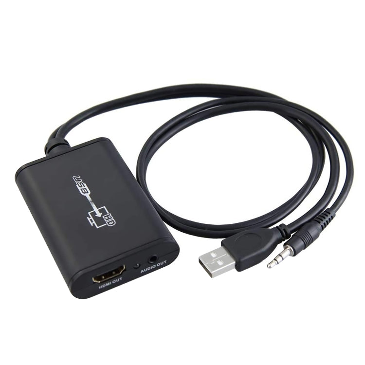 Leader video HD da USB 2.0 a HDMI per HDTV, supporto Full HD 1080P, USB 2.0