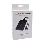 Leader video HD da USB 2.0 a HDMI per HDTV, supporto Full HD 1080P, USB 2.0