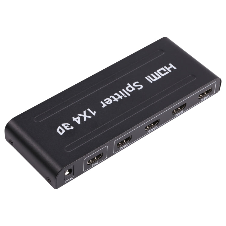 Splitter HDMI 1080P 1x4, versione 1.4, spina UE, 1x4 HDMI V1.3