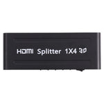 Splitter HDMI 1080P 1x4, versione 1.4, spina UE, 1x4 HDMI V1.3