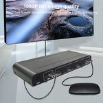 Splitter HDMI 1080P 1x4, versione 1.4, spina UE, 1x4 HDMI V1.3