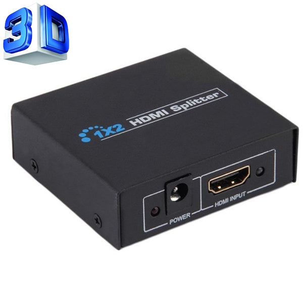 Splitter amplificatore Mini HDMI V1.4 1x2, supporto 3D e Full HD 1080P, V1.4