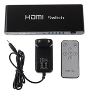 Switch HDMI Full HD 1080P a 5 porte con switch e telecomando, versione 1.3 (ingresso HDMI a 5 porte, uscita HDMI a 1 porta), 1.3 Version
