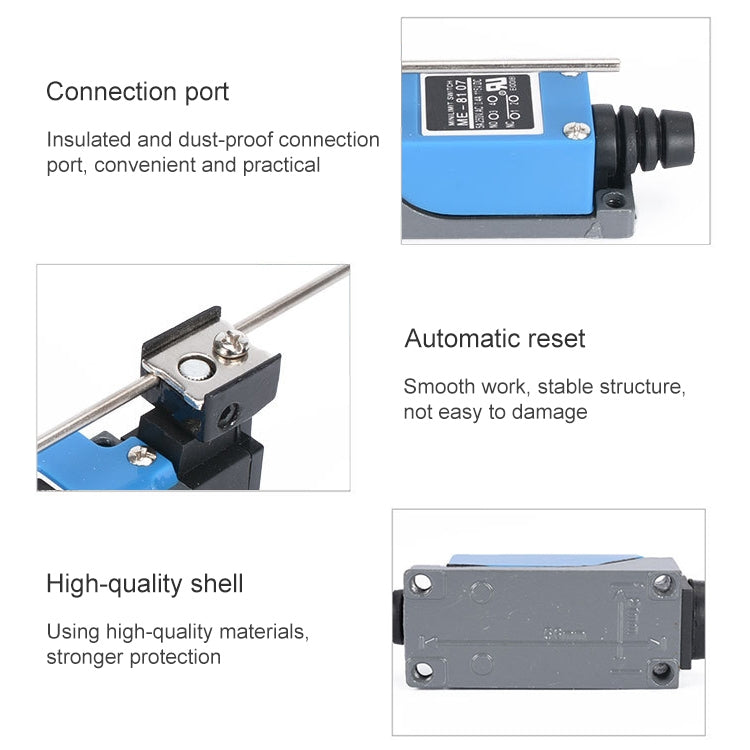 ME-8107 90 Degree Rotary Lever Electric Limit Switch