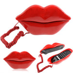 Telefono con filo a forma di labbra roventi sexy, Sexy Red Hot lips Telephone