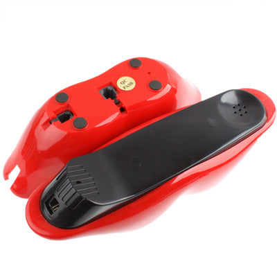 Telefono con filo a forma di labbra roventi sexy, Sexy Red Hot lips Telephone