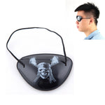 Puntelli di Halloween Bende per occhi da pirata in plastica, consegna con modello casuale, Pirate Eye Patches