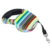 Guinzaglio flessibile retrattile per cani facile da usare, 5m Color Strip Style