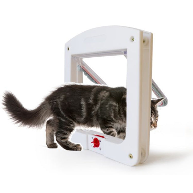 Patta trasparente per gatti e cani piccoli con chiusura universal