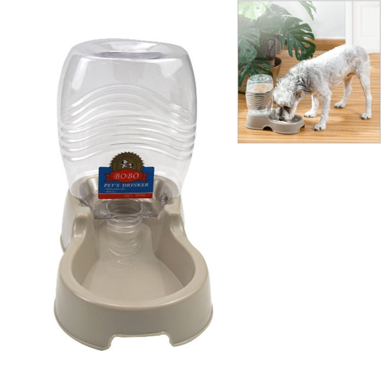 Bottiglia staccabile per erogatore automatico di acqua potabile con mangiatoia per cani e gatti, consegna a colori casuale, Detachable Bottle with Dish Feeder