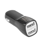 Caricatore per auto con doppia porta USB HAWEEL di alta qualità da 2,1 A + 1 A, HK Black, US  Black, US White, UK White, UK Black, White, Black