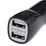 Caricatore per auto con doppia porta USB HAWEEL di alta qualità da 2,1 A + 1 A, HK Black, US  Black, US White, UK White, UK Black, White, Black