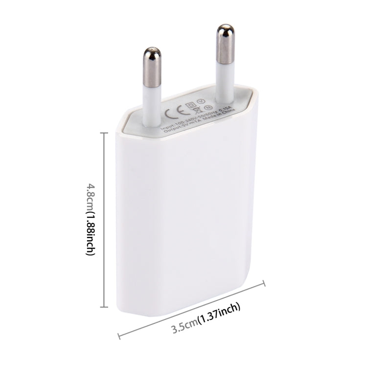 Caricabatterie da viaggio USB 5V 1A per dispositivi USB