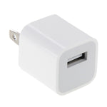 Caricatore USB con presa americana 5V 1A compatto