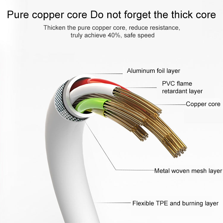 Cavo di sincronizzazione dati da 2 m a 30 pin per iPhone 4 e 4S, iPhone 3GS / 3G, iPad 3 / iPad 2 / iPad