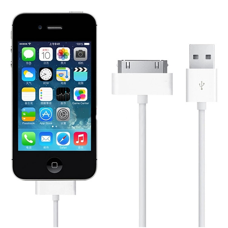 Cavo USB per sincronizzazione dati/ricarica su entrambi i lati da 2 m Per iPhone 4 e 4S / iPhone 3GS / 3G / iPad 3 / iPad 2 / iPad / iPod Touch, 2m