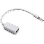 Cavo audio Aux 3,5 mm con splitter femmina