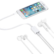 Cavo audio Aux 3,5 mm con splitter femmina