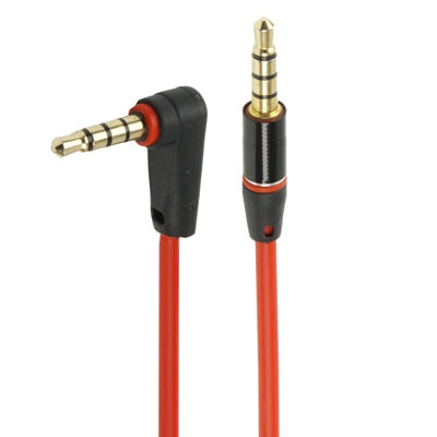 Cavo audio Aux 1,2 m con gomito 3,5 mm