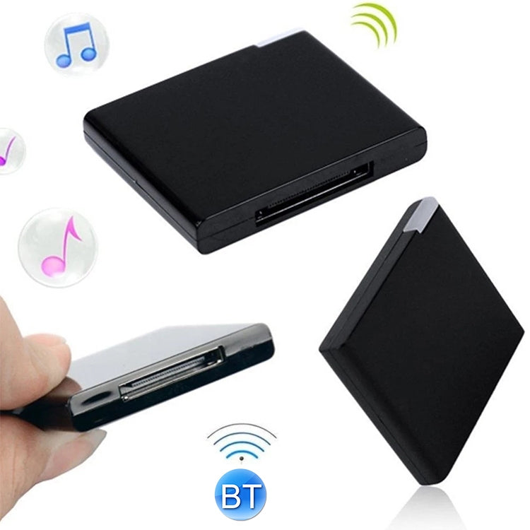 Ricevitore musicale wireless Bluetooth per iPhone 4 e 4S / (iPad 3) / iPad 2 / iPod / Qualsiasi dispositivo Bluetooth, Bluetooth V2.1 Black, Bluetooth V2.1 White