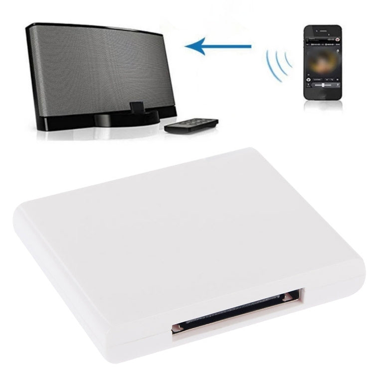 Ricevitore musicale wireless Bluetooth per iPhone 4 e 4S / (iPad 3) / iPad 2 / iPod / Qualsiasi dispositivo Bluetooth, Bluetooth V2.1 Black, Bluetooth V2.1 White